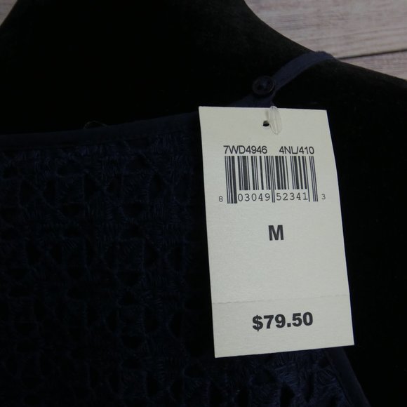 LUCKY BRAND Blue Halter top Dress Size Medium - Picture 5 of 10